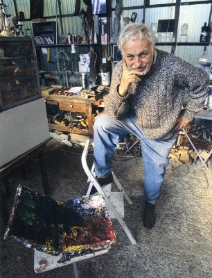 Joseph dans son atelier, 2009
